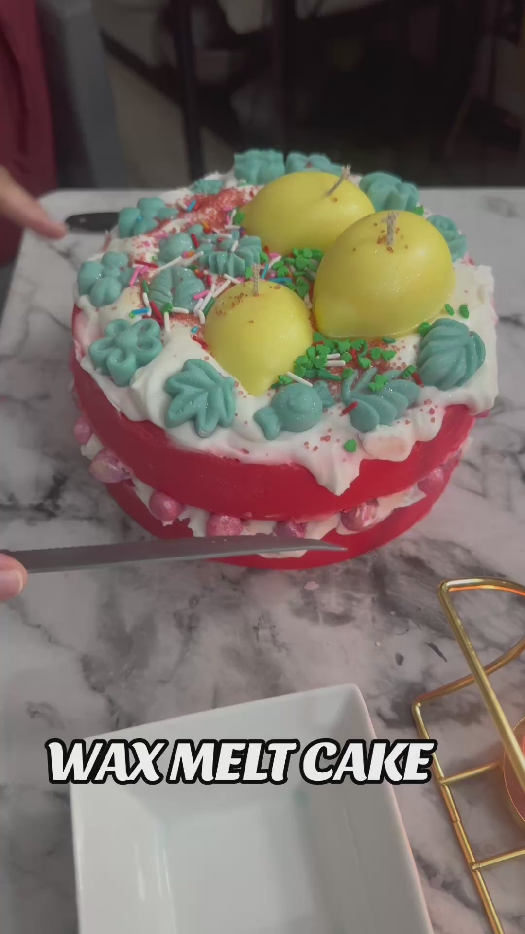 Wax Melt Cake